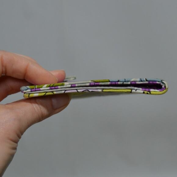 Vera Bradley Floral Travel Passport Wallet - Picture 7 of 8